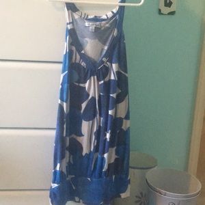 A comfy blue tang top